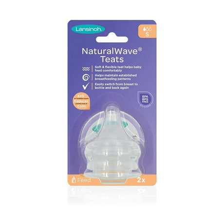 NaturalWave Teats - Slow Flow Teat Lansinoh   