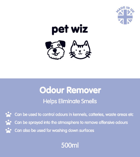 Odour Remover - 500ml Cleaning Pet Wiz   