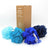 Super Soft Large Exfoliating Puffs made from Recycled Materials - Outlet Ana Wiz Under the Sea