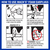 Shooters For Her Foam (3-Pair) Blister Pack Earplugs Earplugs Mack's   