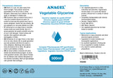 Vegetable Glycerine 500ml Skincare ANAGEL   