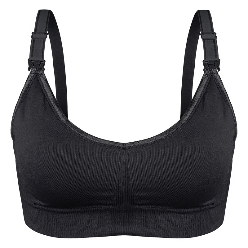 Soft & Comfortable Wireless Nursing Bra with Easy Open Clips