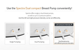 Dual Compact Electric Breast Pump  Spectra   