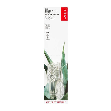 The Big Brush™ Replacement Head (2 Pack) Toothbrushes RADIUS   