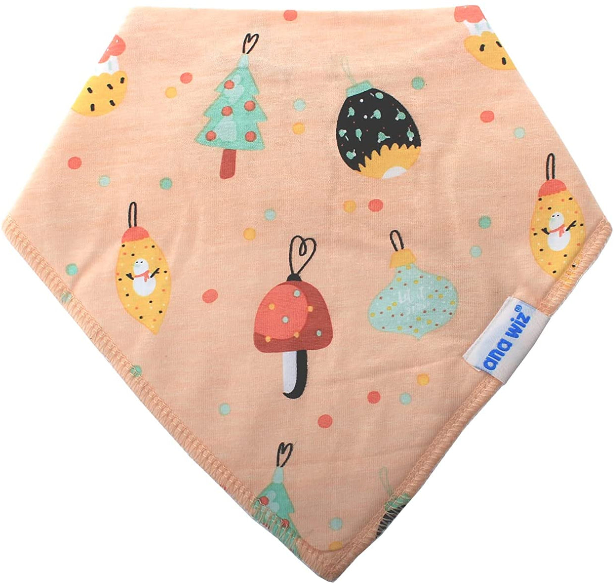 Baby Bandana Bibs (Pack of 5) Baby Bandana Bibs Ana Wiz   