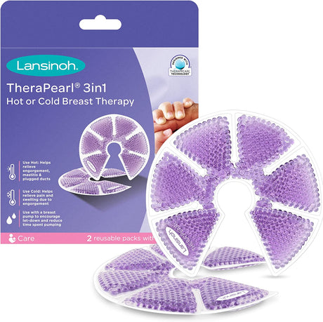 Therapearl 3-in-1 Breast Therapy for Breastfeeding Mums Breast Feeding Lansinoh   