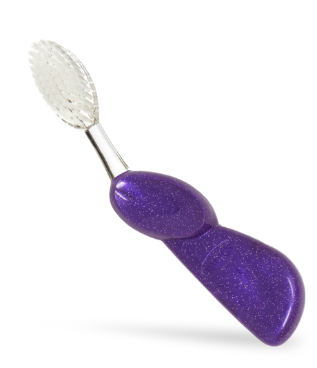 The Big Brush™ with Replaceable Head - Right Hand Toothbrush RADIUS Purple Galaxy  