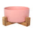 Ceramic Bowl with Bamboo Stand for Dogs & Cats Feeding Pet Wiz Pink  