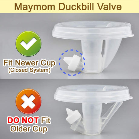 Valve for Freemie Closed System Cups (4pcs) Breast Pump Accessories Maymom   
