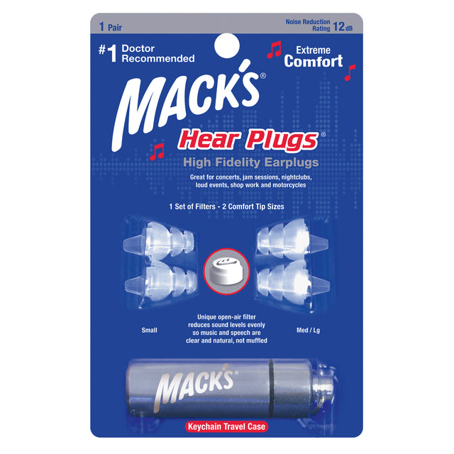 Hear Plugs High Fidelity Ear Plugs Earplugs Mack's   