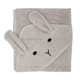 100% Organic Cotton Hooded Baby Bath Towel  Ana Baby Rabbit  