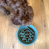 Festive Slow Feeder Pet Bowl & Licking Mat  Pet Wiz   