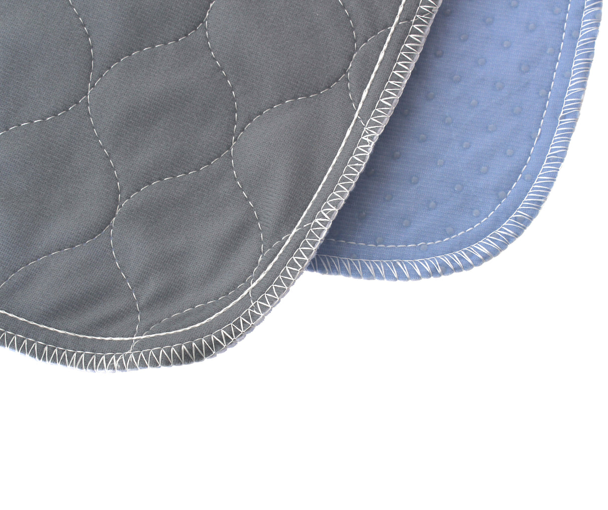 Two Pack of Large Reusable, Washable, Pet Pads in Grey (60cm x 90cm)  Pet Wiz   