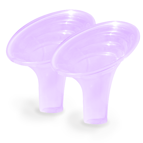 Angled Breast Pump Flanges - Large: 28mm-32mm  Pumpin' Pal   