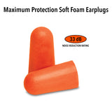 Maximum Protection Soft Foam Earplugs Earplugs Mack's   