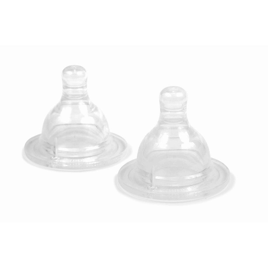 Spectra Wide Neck Teats, Slow Flow (0~3 months) Pack of 2