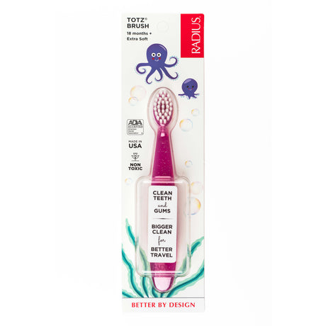 Toothbrush, Totz Brush 18 Months+ (Assorted Colours) Toothbrush RADIUS   