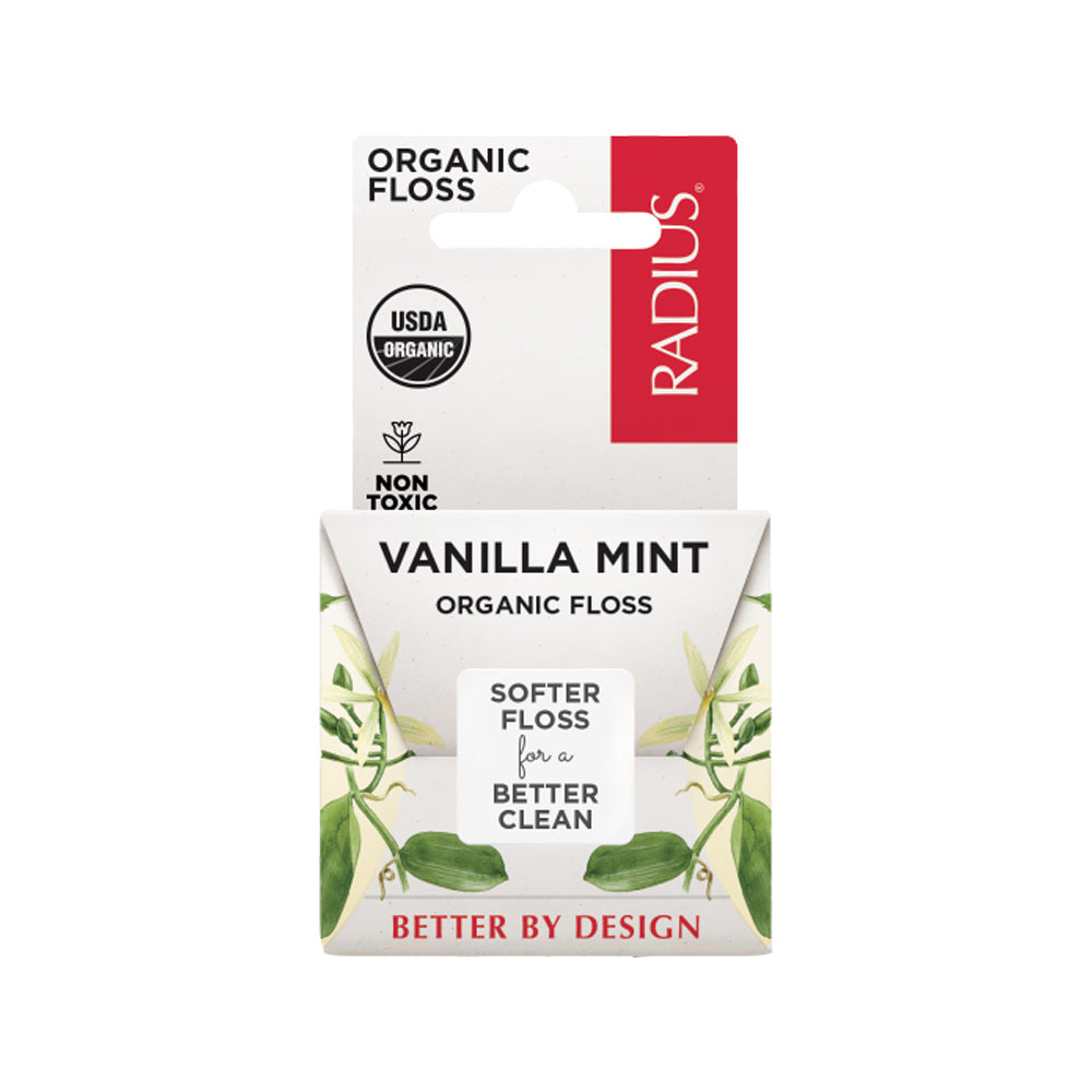 Floss USDA Organic Vanilla Mint Dental Floss RADIUS   