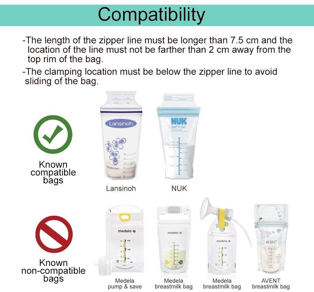 Breastmilk Storage Bag Adapters for Spectra Wide Neck Breastshields Breast Pump Accessories Spectra   