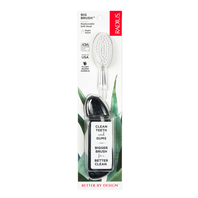 The Big Brush™ with Replaceable Head - Right Hand Toothbrush RADIUS   