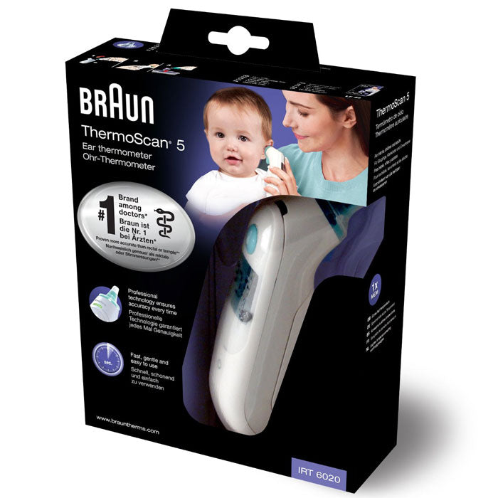 Thermoscan 5 IRT6020 Ear Thermometer Baby Health Braun   