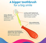 Big Kidz Forever Brush with Replaceable Head Toothbrush for Children, 6 Years and Up Toothbrush RADIUS   