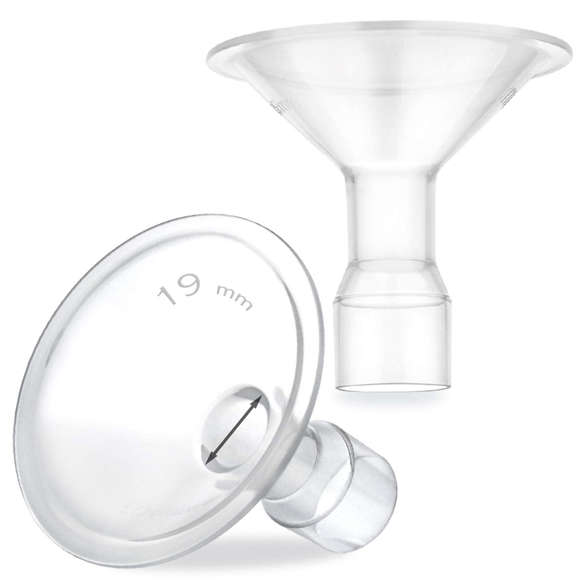 MyFit Shield (2pc) Breast Pump Accessories Maymom 19mm  