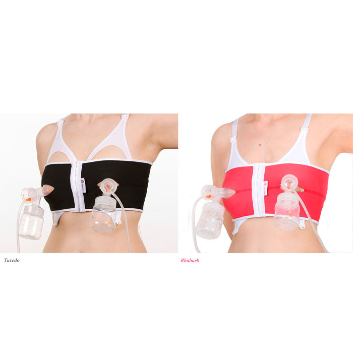 PumpEase Hands Free Pumping Bra  Snugabell Adjustable and Comfortable  Pumping Bra Made with Spandex Technical