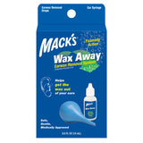 Wax Away Earwax Removal System Earplugs Mack's Wax Away Earwax Removal System + Bulb Syringe  
