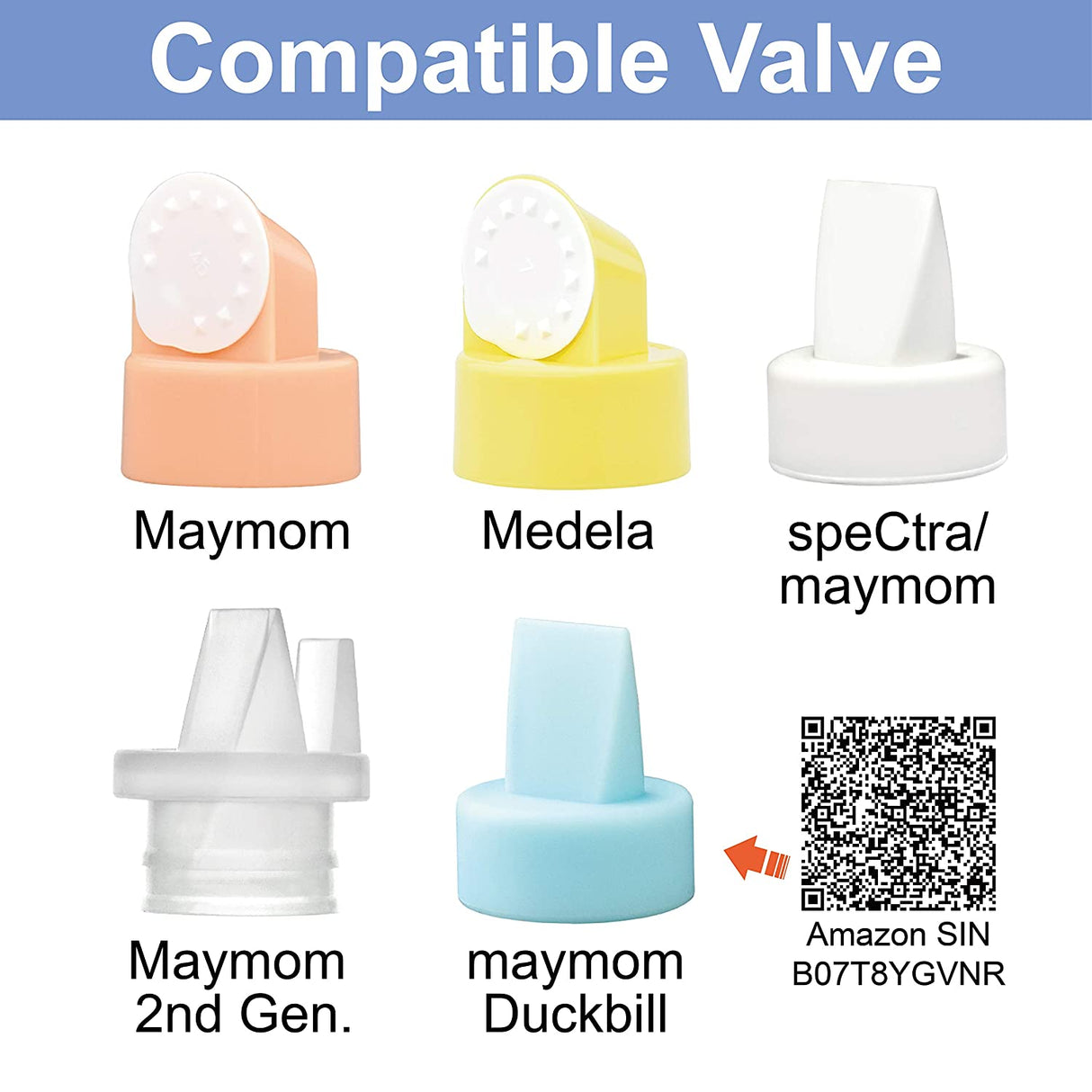 MyFit Base Connector (2pc) Breast Pump Accessories Maymom   