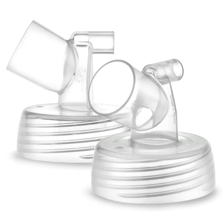 MyFit Base Connector (2pc) Breast Pump Accessories Maymom Wide Neck  