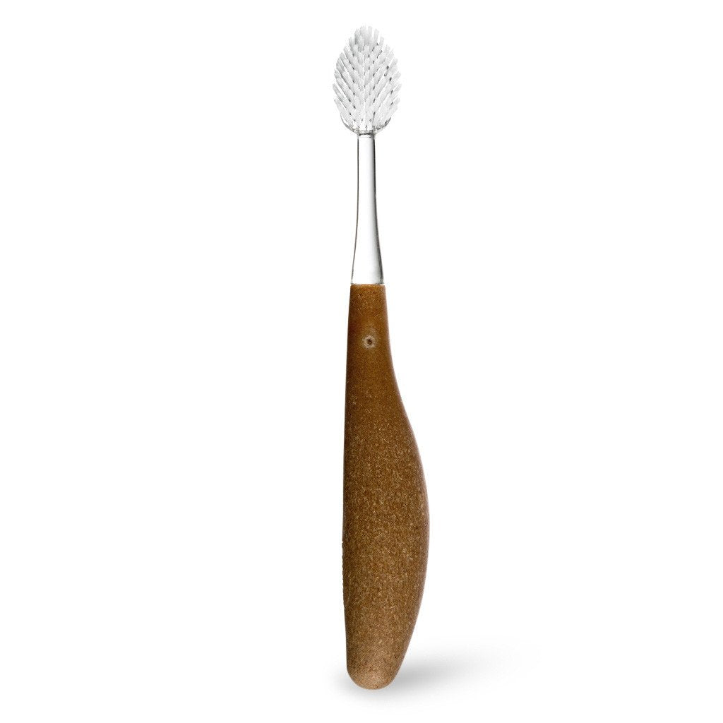 Source Toothbrush with Replaceable Heads Toothbrush RADIUS Wood Soft 